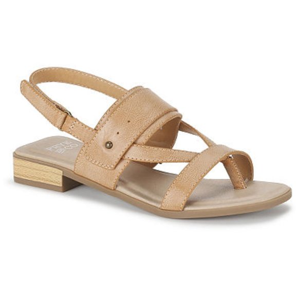 FRYE AND CO. Shoes - Frye and Co. Women's Cassia Flat Sandals, 6.5, Light Tan New in Box